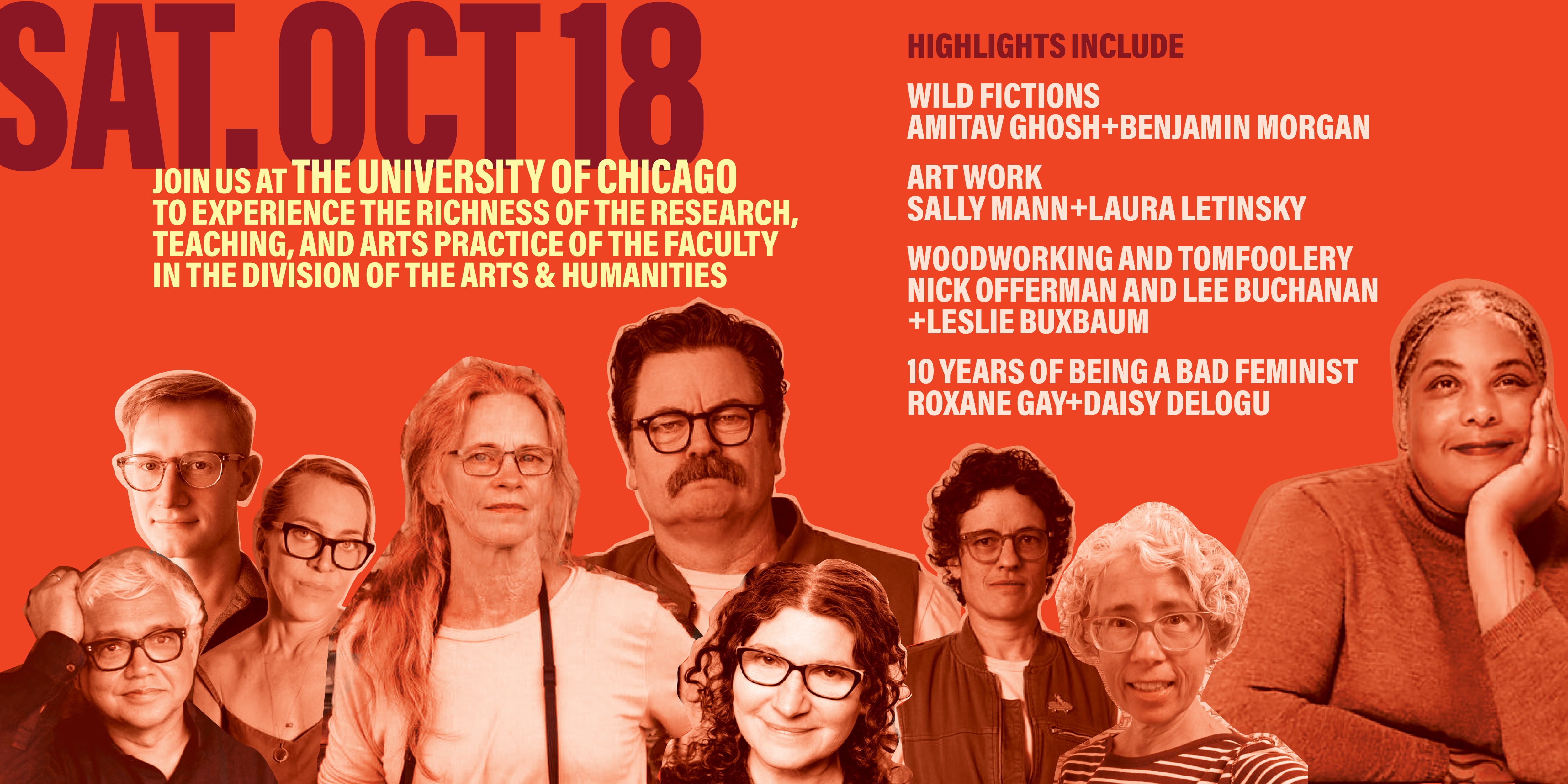 UChicago Arts and Humanities Day, Saturday, October 18